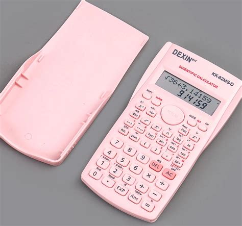 wetenschappelijke rekenmachine wiskunde rekenmachine middelbare school kleur roze bolcom