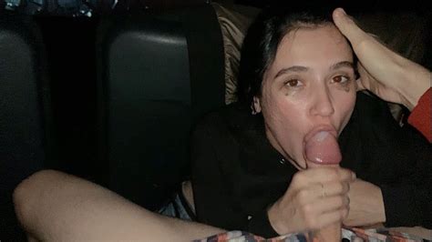 public oral creampie at the cinema from the cutest teen maryvincxxx