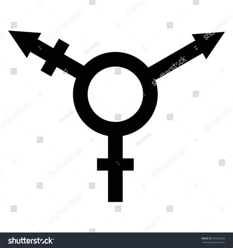 sign symbol gender equality male female stock vector royalty free