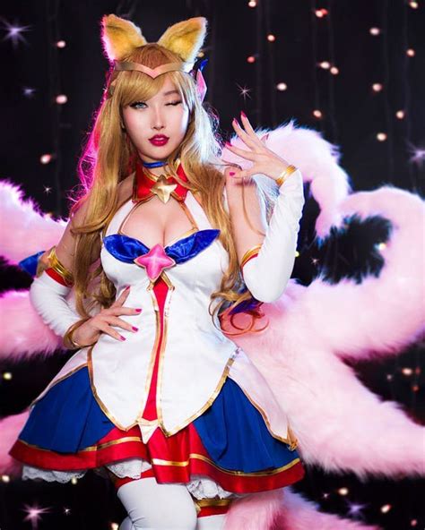 Star Guardian Ahri★♥♥♥ League Of Legends By Rinnie Riot