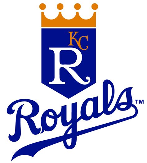 kansas city royals primary logo american league al chris creamers sports logos page