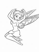 Pages Coloring Silvermist Disney Fairy Recommended sketch template