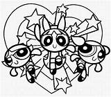 Powerpuff Girls Coloring Color sketch template