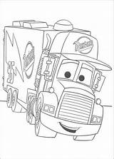 Cars Eze Rust Coloring Pages Cartoon sketch template