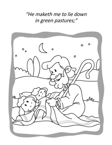 psalm  coloring  activity book icharacter  childrens
