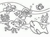 Coloring Underwater Pages Printable Ocean Floor Drawing Print Under Plants Cartoon Life Sea Kids Color Sheet Getcolorings Getdrawings Cuba Ideal sketch template