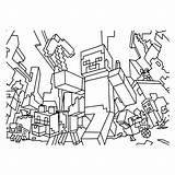 Minecraft Coloring Pages Printable Books Last sketch template