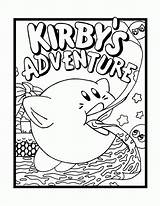 Kirby Coloring Pages Printable Nintendo Print Kids Kir Color Adventure Colouring Sheets Fire Kirbys Knight Meta Game Cute Collection Land sketch template