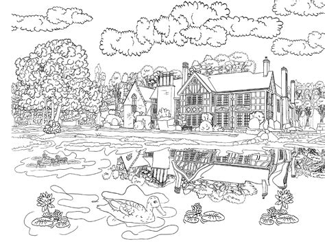 beautiful scenery colouring pages   playroom