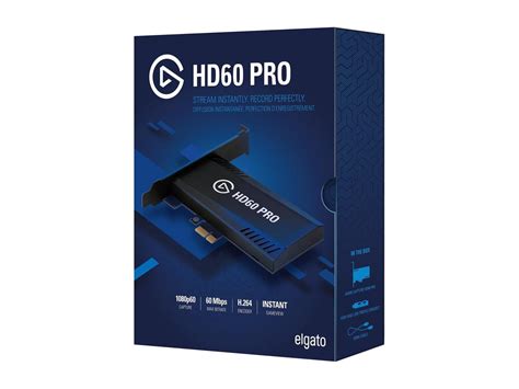 elgato game capture hd60 pro pcie capture card stream and