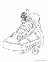 Coloring Boot Christmas Pages Detailed Jordan Shoes Michael Drawing Getdrawings Print sketch template