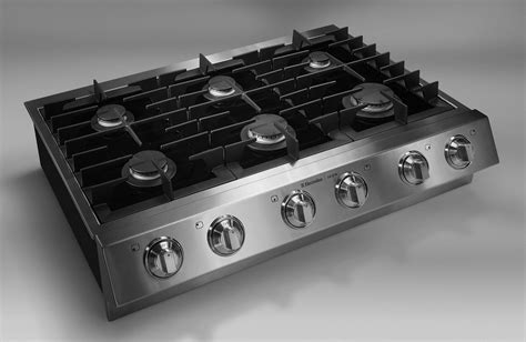 electrolux egcess   burner   gas cooktop  sealed burners interlocking