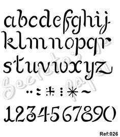 letter templates ideas alphabet stencils lettering alphabet lettering