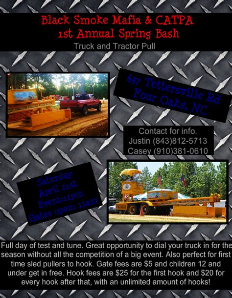 black smoke mafia catpa st annual sled pull dodge diesel diesel truck resource forums