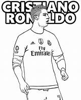 Ronaldo Cr7 sketch template