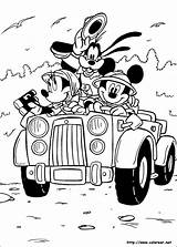 Minnie Coloring Goofy sketch template