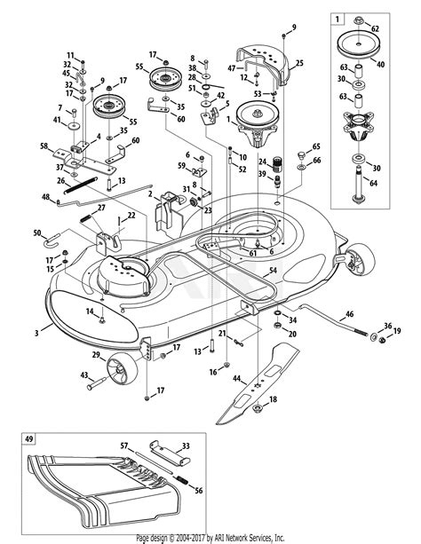 huskee lt mower deck diagram diagram niche ideas