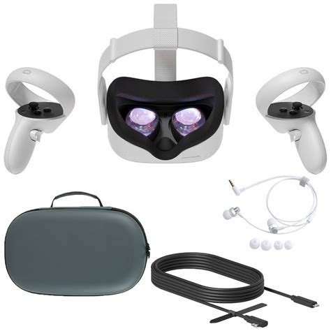 oculus quest     vr headset touch controllers gb ssd     hz
