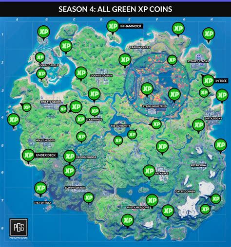 images fortnite xp coins week  fortnite chapter  season  week  xp coin places