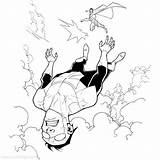 Invincible Omni Superhero Xcolorings sketch template