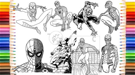 spiderman coloring pages youtube  coloring pages