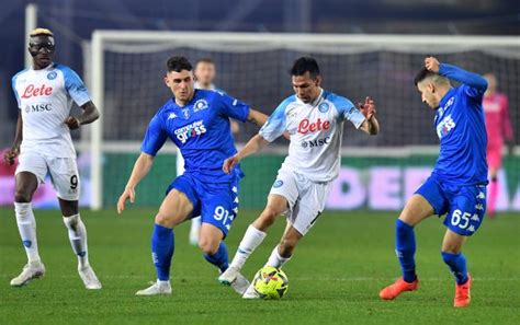 hasil liga italia empoli  napoli cetak  gol  partenopei kokoh