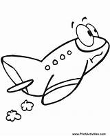 Airplane Cartoon Coloring Plane Clipart Kids Cliparts Drawing Pages Cute Clip Gif Air Line Printable Library Worried Kitty Hello Decal sketch template