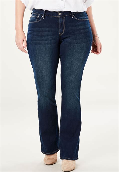 Signature By Levi Strauss And Co ™ Gold Label Womens Plus Curvy Boot Cut
