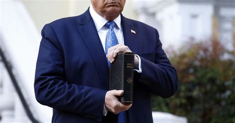 christian  leaders loved trumps bible photo op