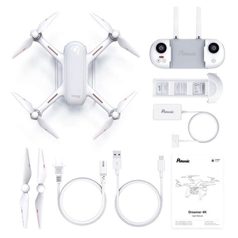 potensic dreamer  drone mp sony camera min czas lotu wifi gps zdalnie sterowany quadcopter