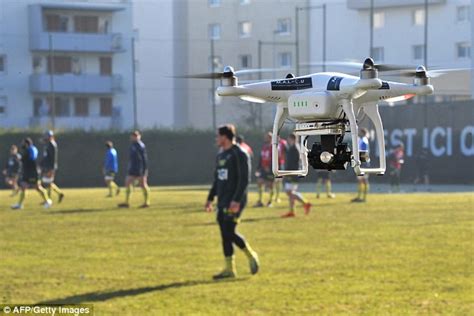 top level football deploy drones  revolutionise training methods urban air mobility news
