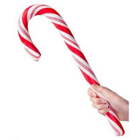 giant candy cane  green head