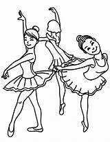 Dancers Colouring Friends sketch template