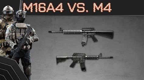 Waffenvergleich 12 M16a4 Vs M4a1 Welche Denn Nun