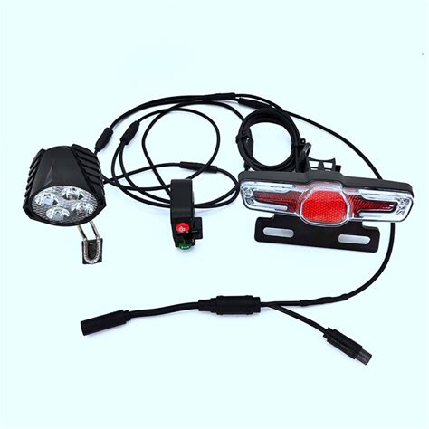 lamp set  bafang bbs bbs bbshd mid drive motor electric bike waterproof  light set