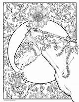 Coloring Horse Pages Adult Horses Book Colouring Printable Beautiful Sheets Adults Books Animals Wild Choose Board Girls Pdf Coloringfolder sketch template