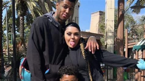blueface explodes on his girlfriend jaidyn alexis for flubbing her