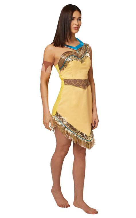 Pocahontas Ladies Fancy Dress Native American Indian