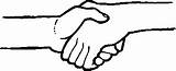 Handshake Clipart Hands Shake Hand Shaking Clip Gif Cartoon Cliparts Handshaking Animated Library 20clipart Pages Colouring Clipartix Clipartpanda Clipartbest Pre sketch template