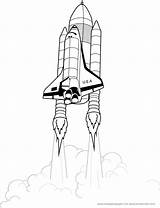 Raketen Weltall Rakete Ausmalbild Malvorlage sketch template