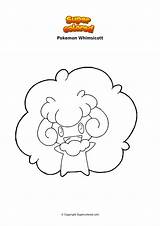 Ausmalbild Urshifu Supercolored Solgaleo Whimsicott sketch template