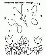 Coloring Dots Connect Printable Pages Print sketch template