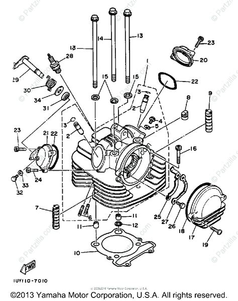 diagram  yamaha warrior engine diagrams mydiagramonline