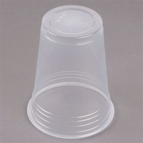 dart px conex clearpro  oz flush fill polypropylene cold cup case