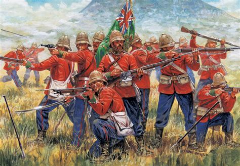 British Infantry Zulu War Italeri 6050