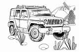 Jeep Coloring Pages Rescue Car Wrangler Book Cars Unlimited Jeeps Kids Gif Color Sheets Para Books Colorear Printable Supercoloring Adult sketch template