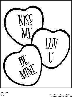 valentines day coloring pages candy hearts valentines day coloring