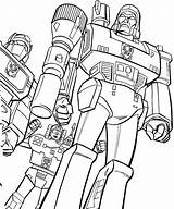Transformers Coloring Robots sketch template