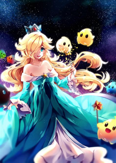 Rosalina And Luma [sai File Available] Super Mario Art Anime Super