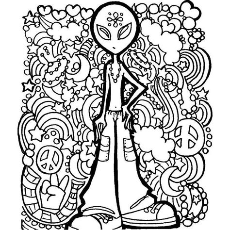 eyes alien coloring pages xcoloringscom